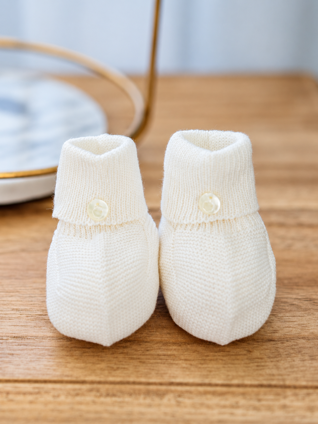 Gestrickte Babyschuhe Peppita Gestrickte Babyschuhe