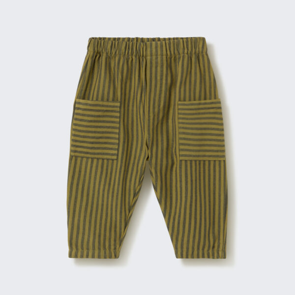 Pantalon à rayures NEPAL Green